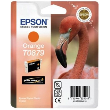 Epson T0879 cartouche d'encre orange (Original) 11,7 ml 