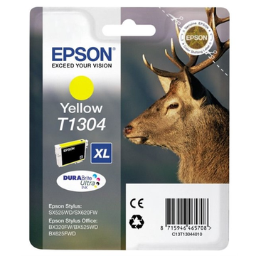Epson T1304 cartouche d'encre jaune superhaute volume (Original) 11,1 ml 1005 pag 
