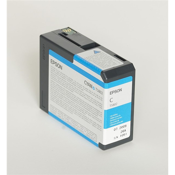 Epson T5802 cartouche d'encre cyan (Original) 84,1 ml 