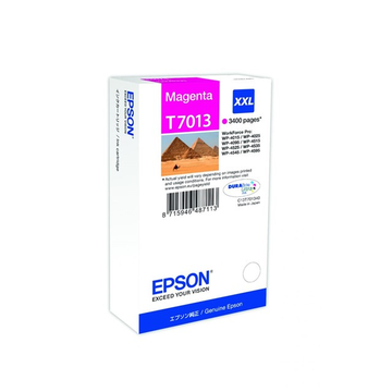 Epson T7013 cartouche d'encre magenta superhaute volume (Original) 35,5 ml 3400 pages 