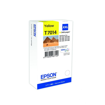 Epson T7014 cartouche d'encre jaune superhaute volume (Original) 35,5 ml 3400 pages 