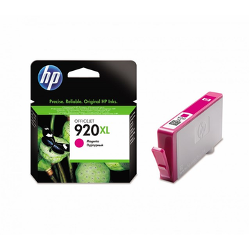 HP 920XL (CD973AE) cartouche d'encre magenta haute volume (Original) 6,3 ml 700 pages 