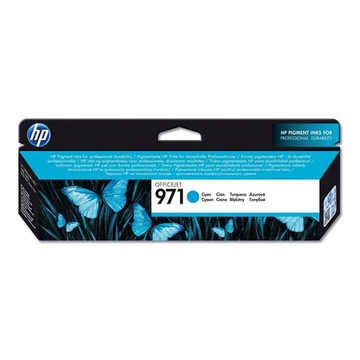 HP 971 (CN622AE) cartouche d'encre cyan (Original) 24,5 ml 2500 pages 