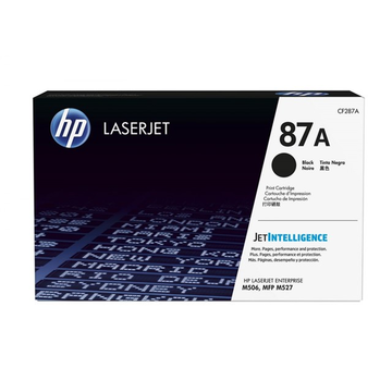 HP 87A (CF287A) toner noir (Original) 9000 pages 