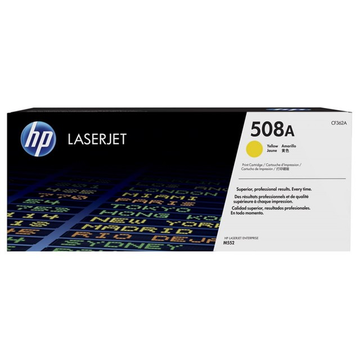 HP 508A (CF362A) toner jaune (Original) 5000 pages 