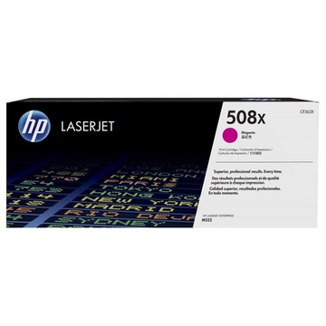 HP 508X (CF363X) toner magenta haute volume (Original) 9500 pages 