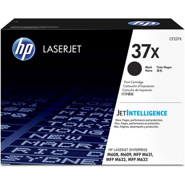 HP 37X (CF237X) toner noir (Original) 25000 pages 