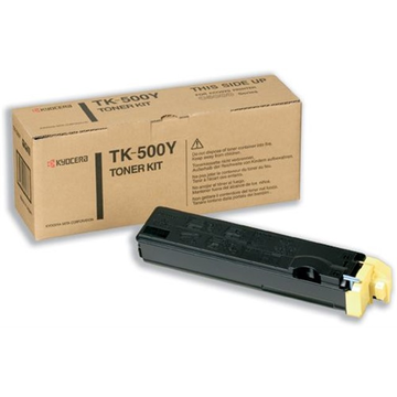 Kyocera TK500Y toner jaune (Original) 8000 pages 