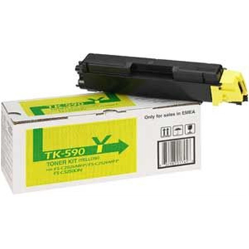 Kyocera TK590Y toner jaune (Original) 5000 pages 