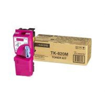 Kyocera TK820M toner magenta (Original) 7000 pages 