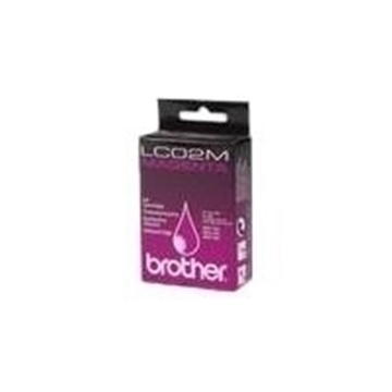 Brother LC02M cartouche d'encre magenta (Original) 400 pages 