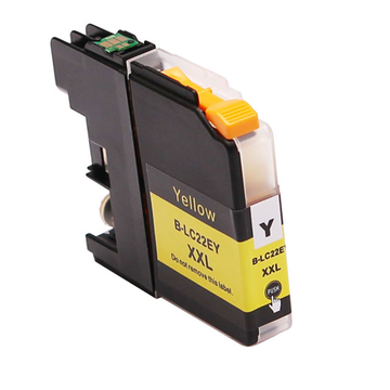 Brother LC22EY cartouche d'encre jaune (Compatible) 13,9 ml 1500 pages 