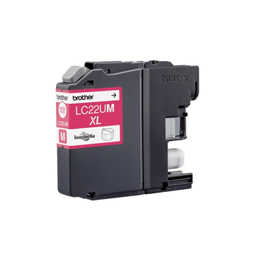 Brother LC22UM XL cartouche d'encre magenta haute volume (Original) 11,8 ml 1200 pages 