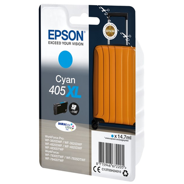 Epson 405XL cartouche d'encre cyan haute capacité (Original) 