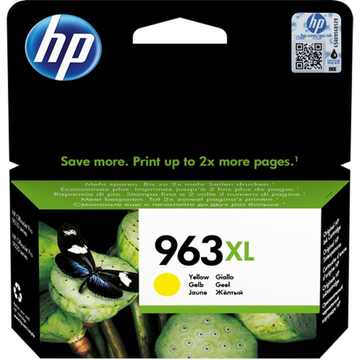 HP 963XL (3JA29AE) cartouche d'encre jaune haute volume (Original) 