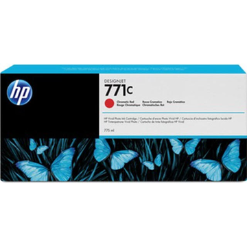 HP 771C (B6Y08A) cartouche d'encre rouge chromatique (Original) 827,8 ml 