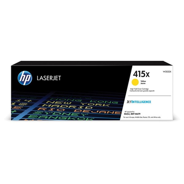 HP 415X (W2032X) toner jaune haute volume (Original) 