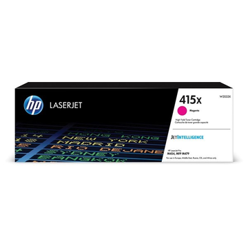 HP 415X (W2033X) toner magenta haute volume (Original) 