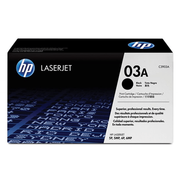 HP 03A (C3903A/EPV) toner noir (Original) 4000 pages 