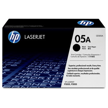 HP 05A (CE505A) toner noir (Original) 2300 pages 