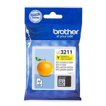 Brother LC3211Y cartouche d'encre jaune (Original) 3 ml 