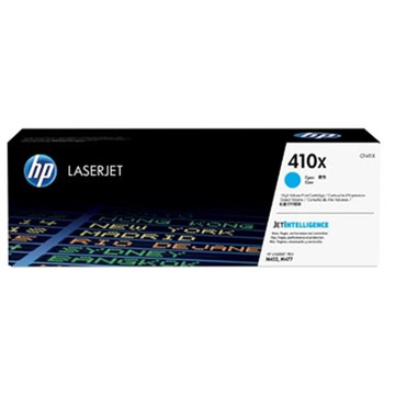 HP 410X (CF411X) toner cyan haute volume (Original) 5000 pages 