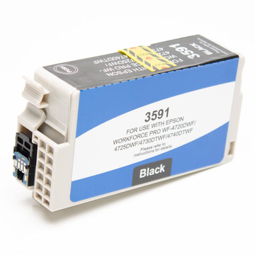 Epson 35XL (T3591) cartouche d'encre noir haute volume (compatible) 