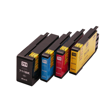 Compatible HP 711 PromoPack: Set: 1x4 couleurs CMYK (Compatible) 