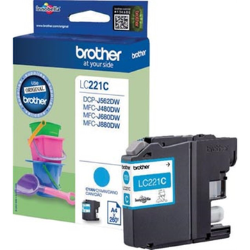 Brother LC221C (Original) 260 pages 