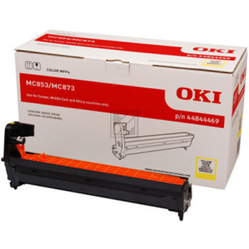 OKI 44844469 tambour jaune (Original) MC853/MC873 30000 pages 