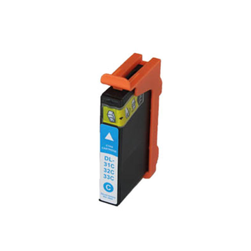 Dell series 33 / 59211813 cartouche d'encre cyan superhaute volume (Compatible) 14,4 ml 800 pages 