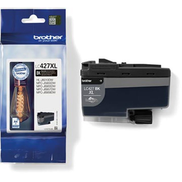 Brother LC427XLBK cartouche d encre noir, grande capacité (Original) 107 ml 