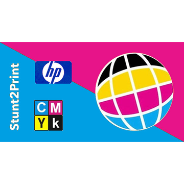 Compatible HP Stunt2Print: HP 651A CMYK toner CE340A, CE341A, CE342A,  CE343A (2x noir + 6x couleurs) (Compatible) 