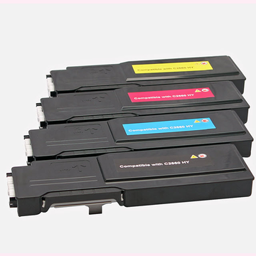 PromoPack Dell 593BBU +T+S+R toner hoogvolume noir + cyan + magenta +jaune (Compatible) 