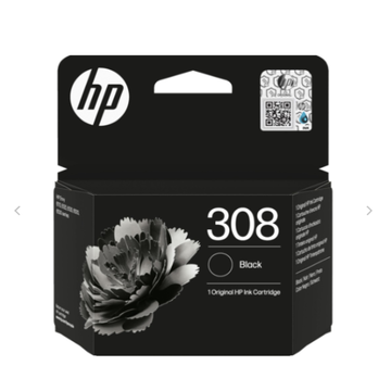 HP 308 (7FP21UE)  cartouche d'encre noir (Original), 200 pag 