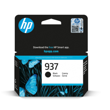 HP 937 (4S6W5NE) cartouche d'encre noir (Original) 1.450 pag 
