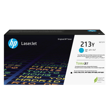 HP 213Y (W2131Y) toner cyan très haut volume (Original) 12.000 pag 
